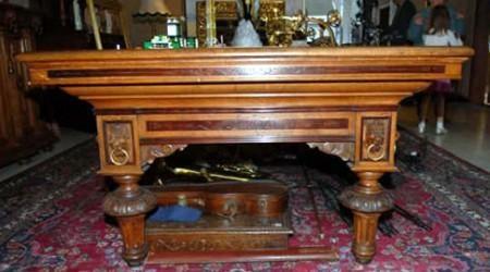 The European II, antique billiard table
