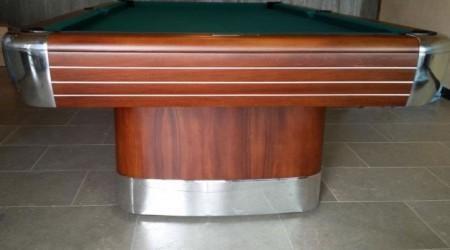 Post restoration: The Anniversary billiards table