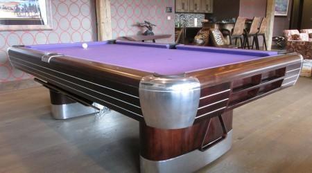 Professionally restored antique: The Anniversary billiards table
