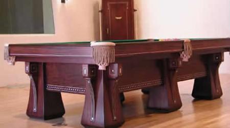Fully restored Arcade antique billiard table
