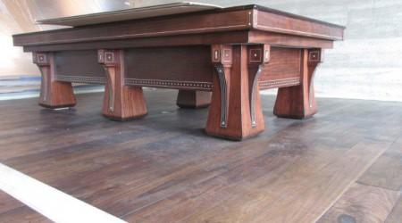 Post restoration: The Arcade pool table
