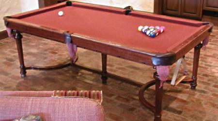 Restored Home Club billiards table