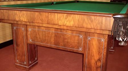 Jefferson II restored antique billiard table