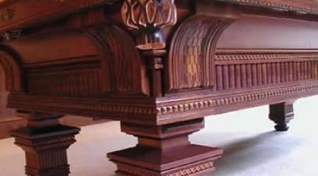 Mahogany Version: Restored Jewel, an antique pool table