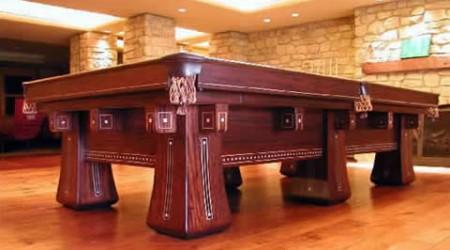 The Kling, pool table restored