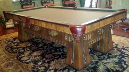 Restoration piece: The Kling billiard table
