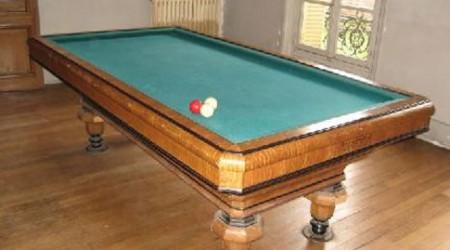 Fully restored The Maillard, antique billiards table