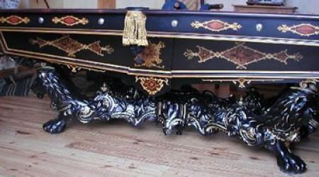 Antique billiards table, The Monarch