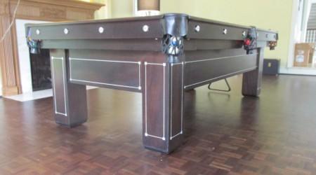 Fully restored Monroe antique billiards table