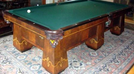 Restored Paragon billiards table