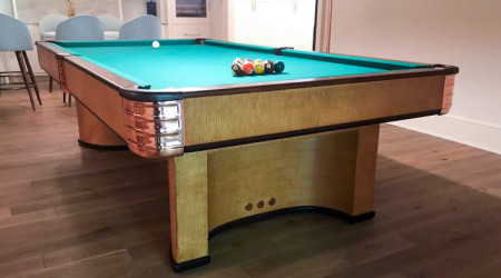 "The Paramount" pool table from Billiards Restoration