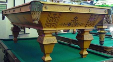 Restoration: The Popular, antique billiards table