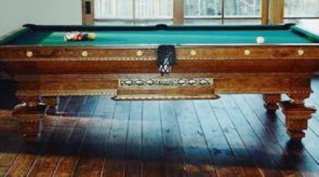 Antique pool table, Pride of Cleveland - fully restored