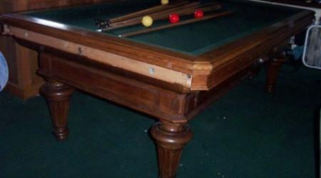 Schleiffer antique billiards table