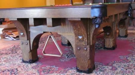 Antique St Bernard Mission table