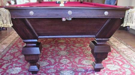 The Universal antique billiard table