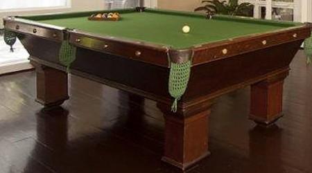 Antique Wellington pool table