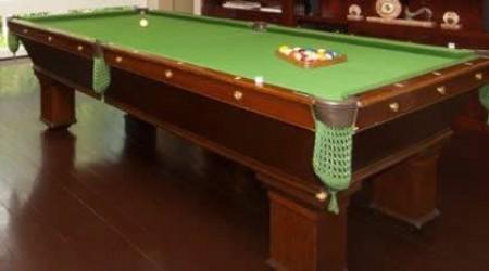 Restored antique pool table The Wellington