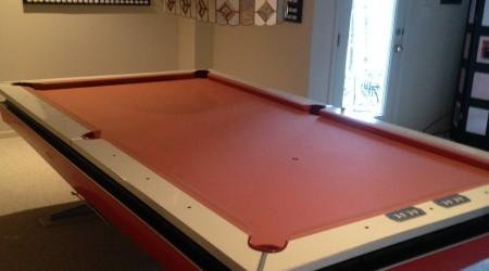 The Mitchum, antique pool table by Billiard Restoration Service