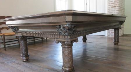 For sale: Restored European Gothic pool table