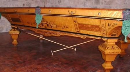 Brilliant Novelty antique pool table fully restored