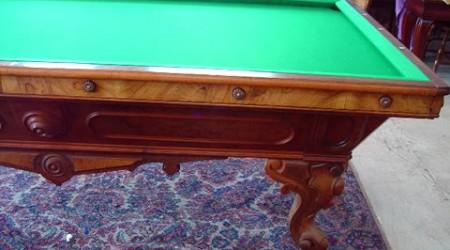 The California Standard, a restored billiard table by Billiard Restoration Service