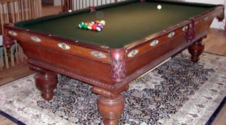 Restored antique - Cambridge billiards table