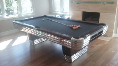 Antique pool table restoration: The Centennial