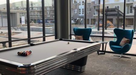 Professionally restored Centennial billiards table