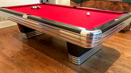 Restored antique billiards table - The Centennial