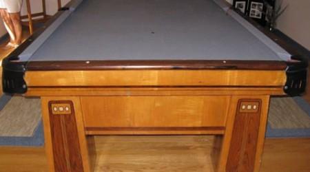 Fully restored antique Clark-Herd Regina table