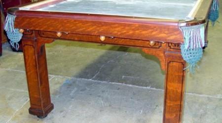 The Cozy Home Antique Billiard Table