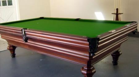 The Descayrac, antique billiard table restored