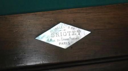 E. Briotet, billiards table