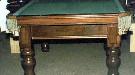 E.J. Riley, antique billiard table