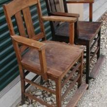 Restored Arts/Crafts Observation Chairs
