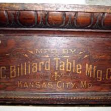 Kansas City Billiard Table Cue Rack