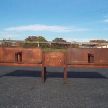 The Leffingwell, antique pool bench