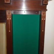Fully Restored Antique Brunswick Wall Mount Cue Rack No. 33