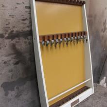 Private Gold Crown Cue Rack for pool cues, for sale