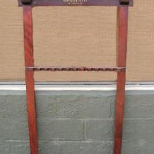 Antique Non-Inlaid Cue Rack from 1920's