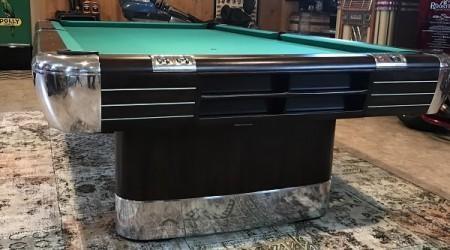 The Anniversary billiards table, restored