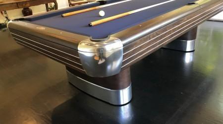Restored antique Anniversary pool table