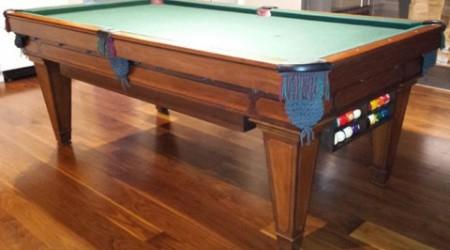The Grand, restored antique billiard table by Billiard Restoration Service