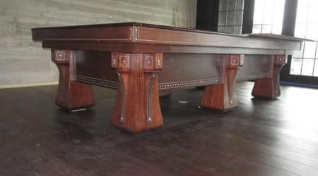 Antique pool table: The Arcade (fully restored)