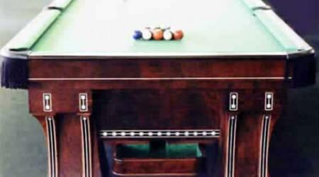Restored Hudson billiards table