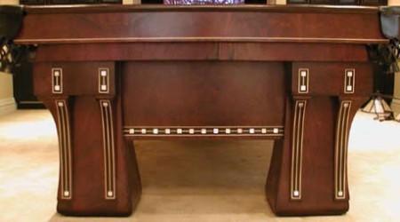 Fully restored Hudson billiards table