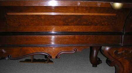 Jacob Strahle Standard, restored antique billiard table