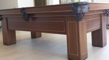 A fully restore The Madision antique billiard table