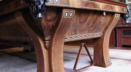 Restored, antique billiards table Custom Marquette